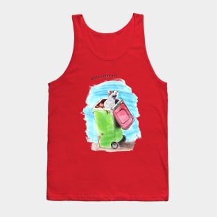 Kitty Litter Kat Tank Top